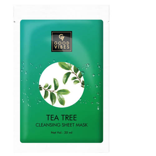 Good Vibes Tea Tree Cleansing Sheet Mask Hover Image