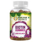 Himalayan Organics Biotin Gummies Hair Vitamins