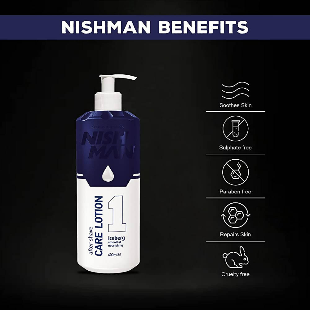 Nishman After Shave Care Lotion Iceberg - Lotion Based