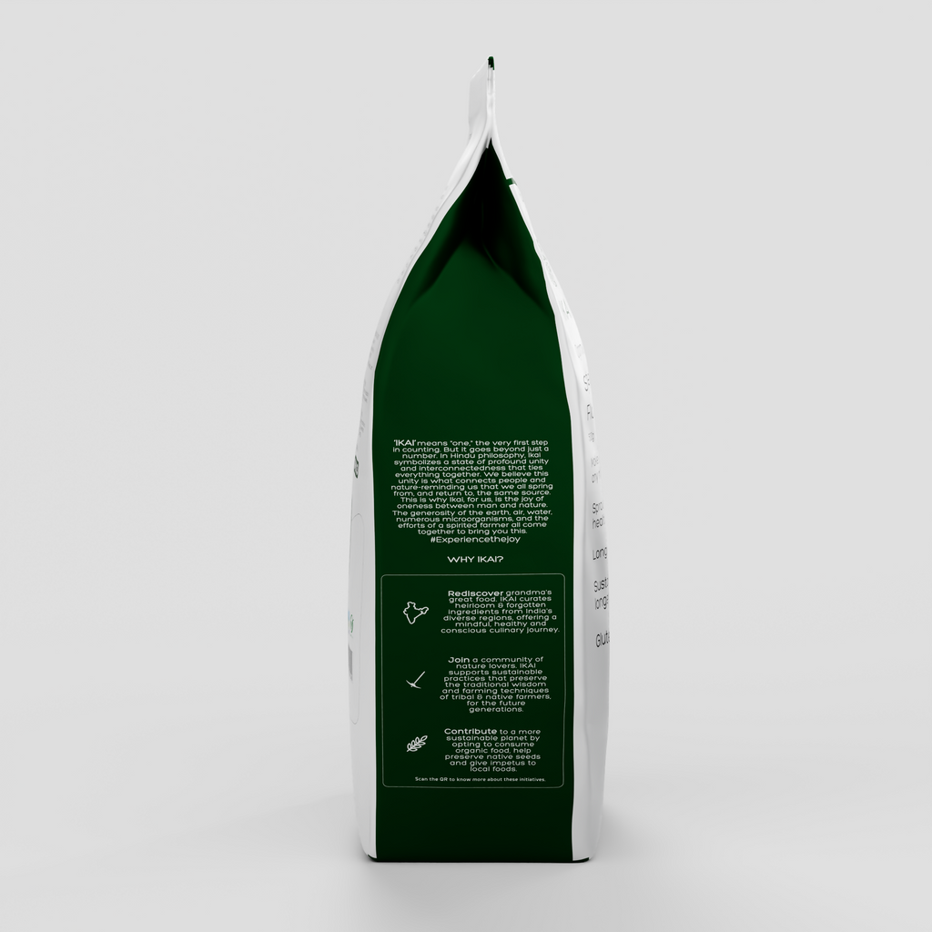 IKAI Organic Sprouted Finger Millet/Ragi Atta