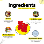 Masofta Hair Health Biotin Gummies