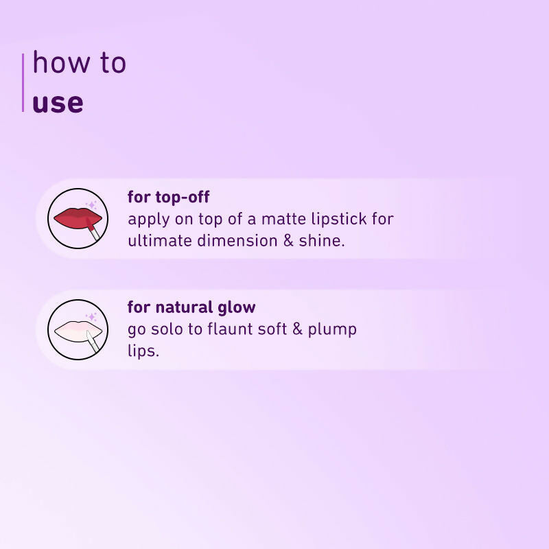 Plum Dermahues Serum Lip Gloss - 05 Magenta Flare