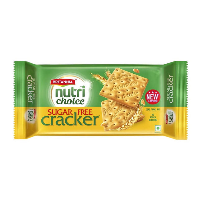 Britannia NutriChoice Sugar Free Cracker Biscuits Hover Image
