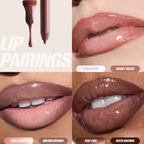 Huda Beauty Icy Nude Faux Filler Lip Gloss - She Flirty