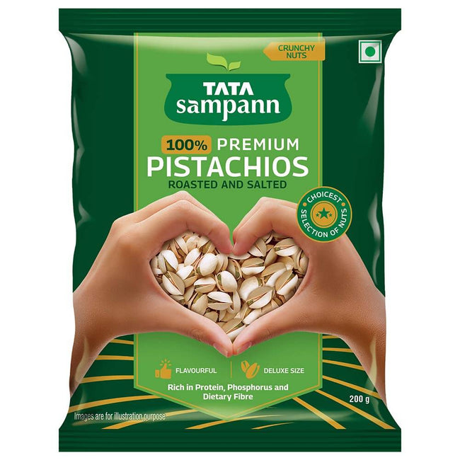 Tata Sampann Premium Pistachios Roasted & Salted Hover Image