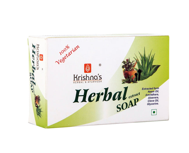 Krishna'S Herbal & Ayurveda Herbal Soap Fully Hydrated Main Image