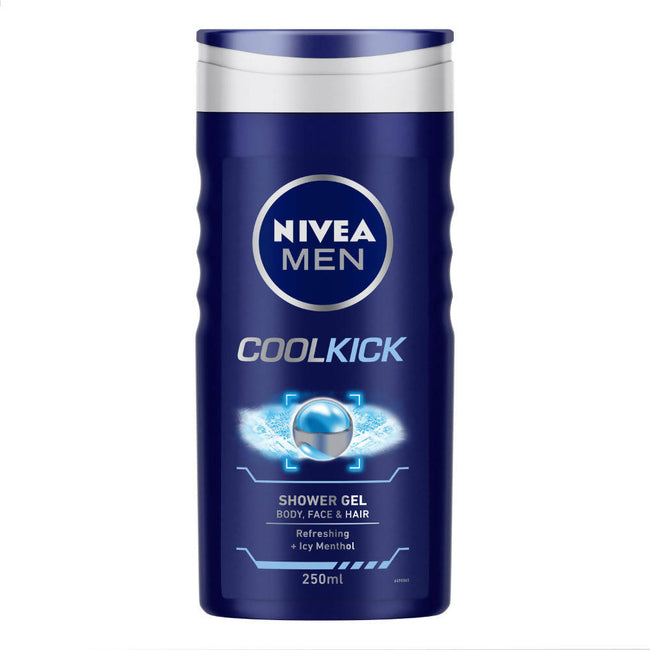 Nivea Men Cool Kick Shower Gel Hover Image