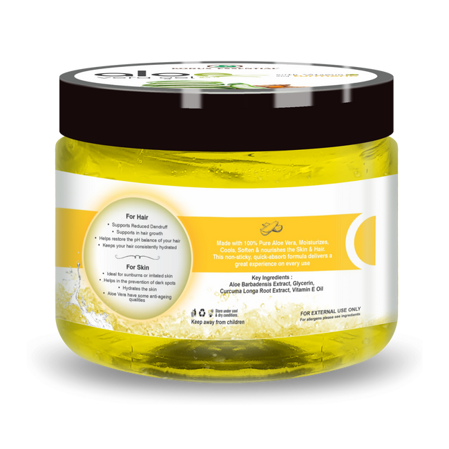 Korus Essential Aloe Vera Gel with Turmeric and Vitamin E Main Image