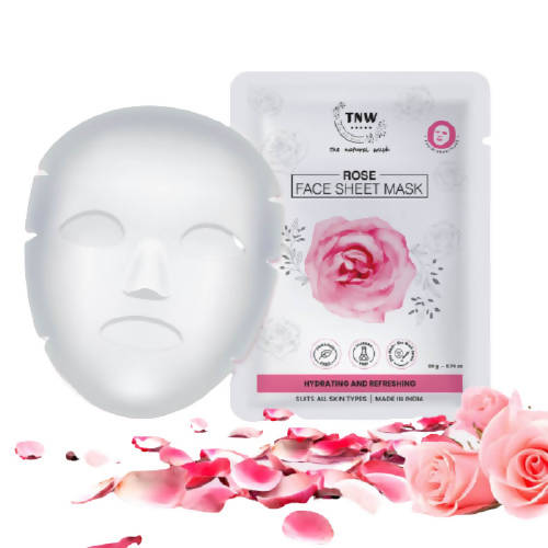 The Natural Wash Rose Face Sheet Mask Hover Image