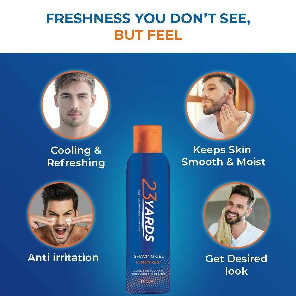 23 Yards Shaving Gel for Men