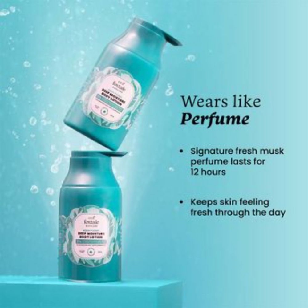 Foxtale Hydrating Body Lotion 72 HR Hydration Lightweight Serum-In-Lotion With Hyaluronic Acid & Ceramides