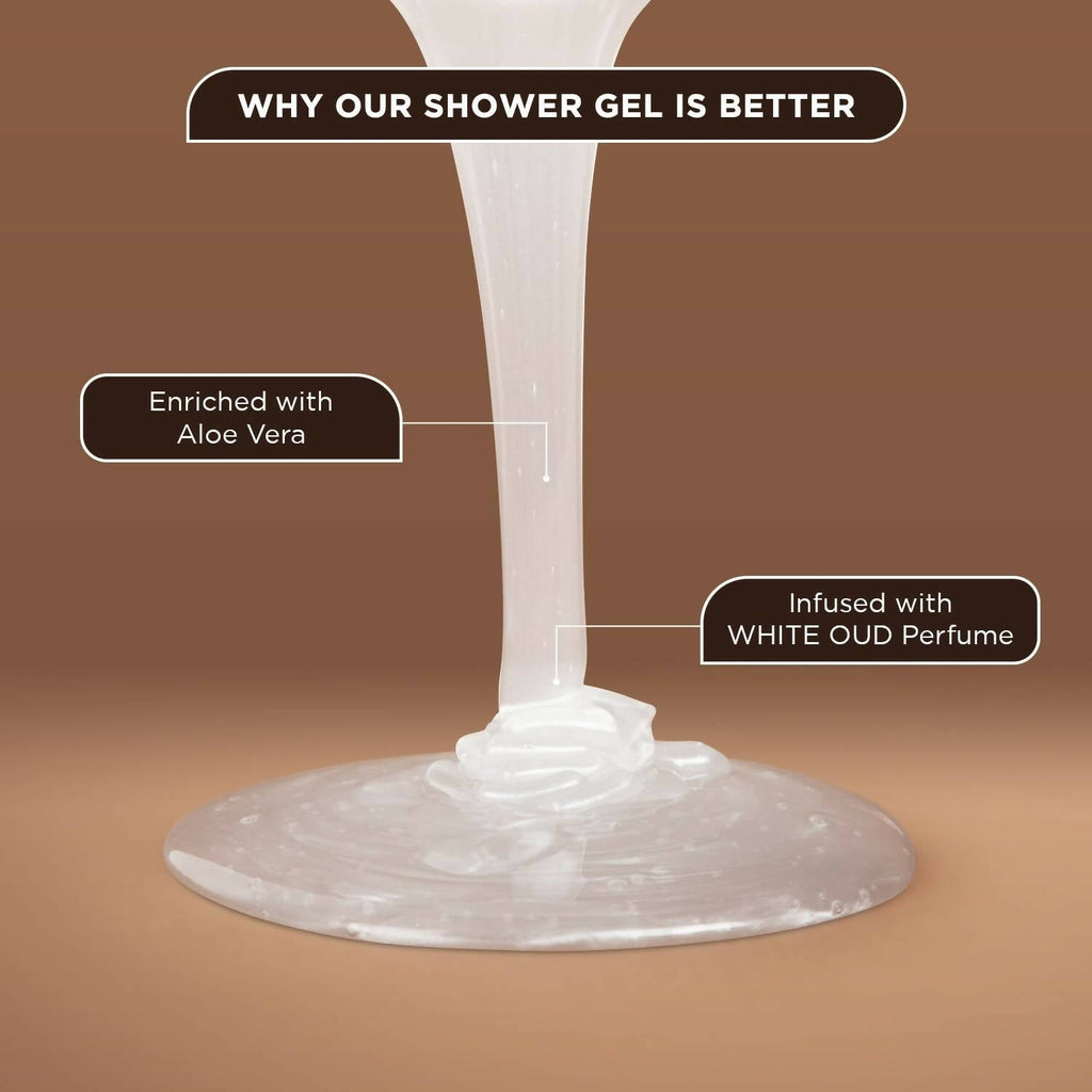 Bella Vita Luxury OUD WHITE Body Wash Refreshing Shower Gel