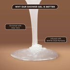 Bella Vita Luxury OUD WHITE Body Wash Refreshing Shower Gel