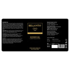 Bella Vita Luxury CEO MAN Shower Gel For Deep Cleansing, Hydrating & Moisturising Skin with Aloe Vera & Charcoal Powder