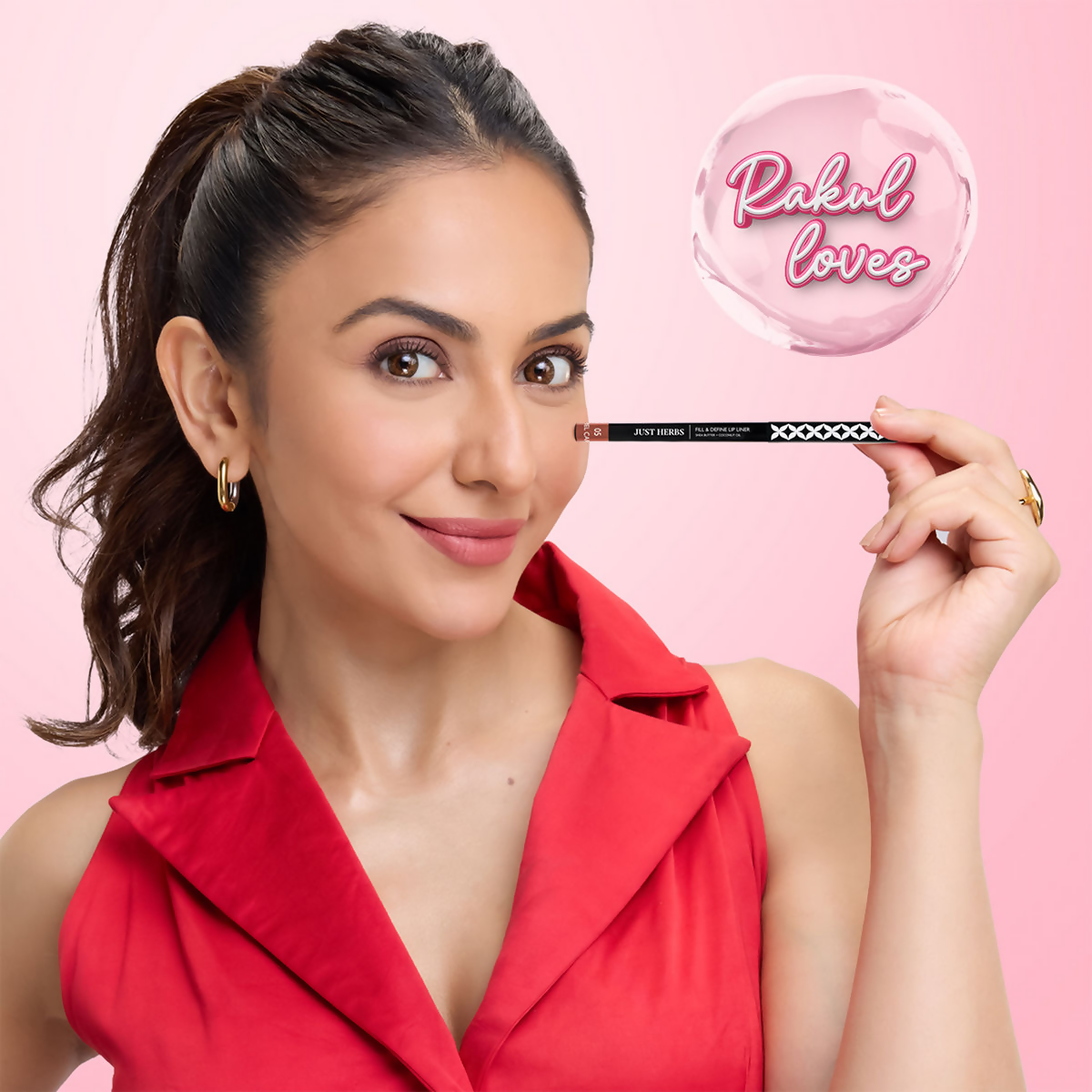 Just Herbs Fill & Define Lip Liner - Dirty Rose