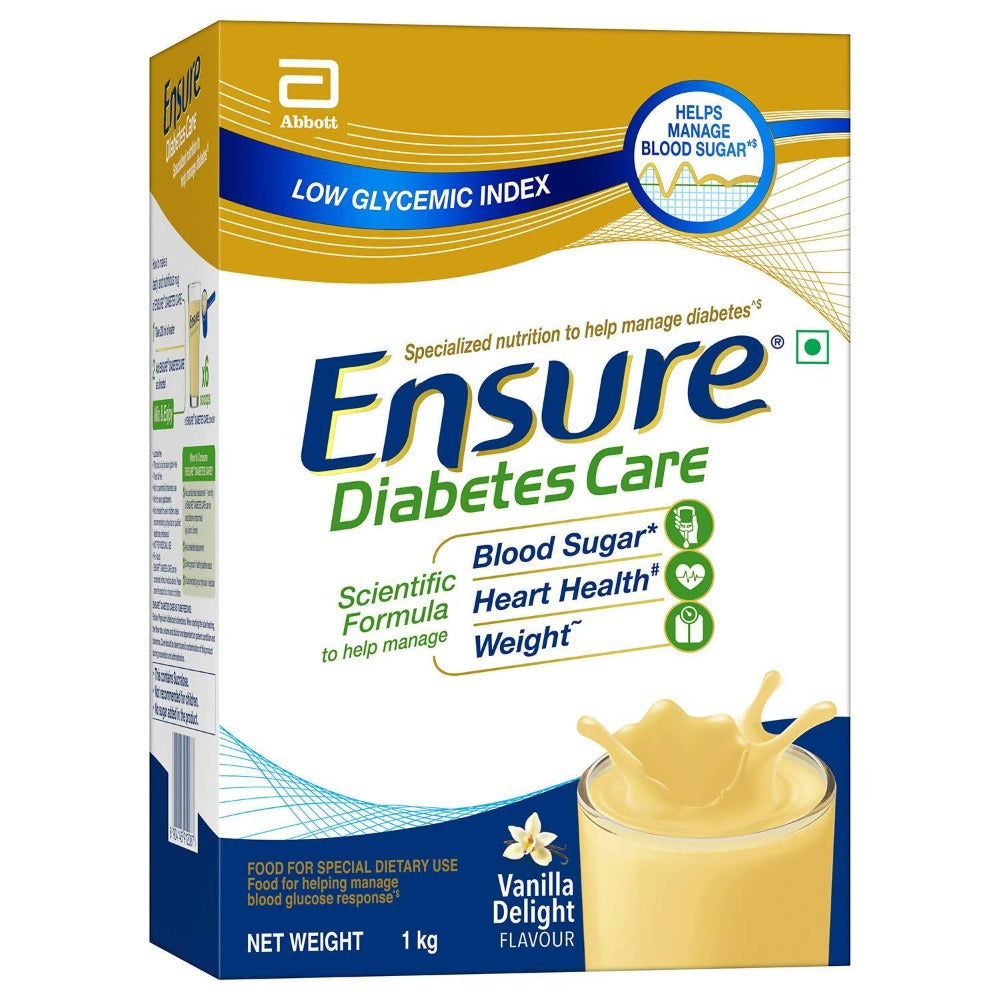 Ensure Diabetes Care Powder Vanilla Flavour - Sugar Free Health Drink