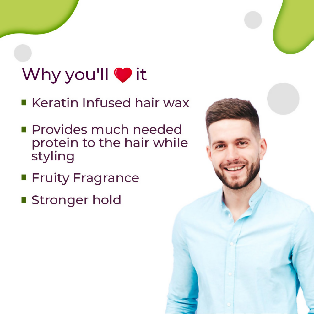 Nishman Keratin Hair Styling Wax