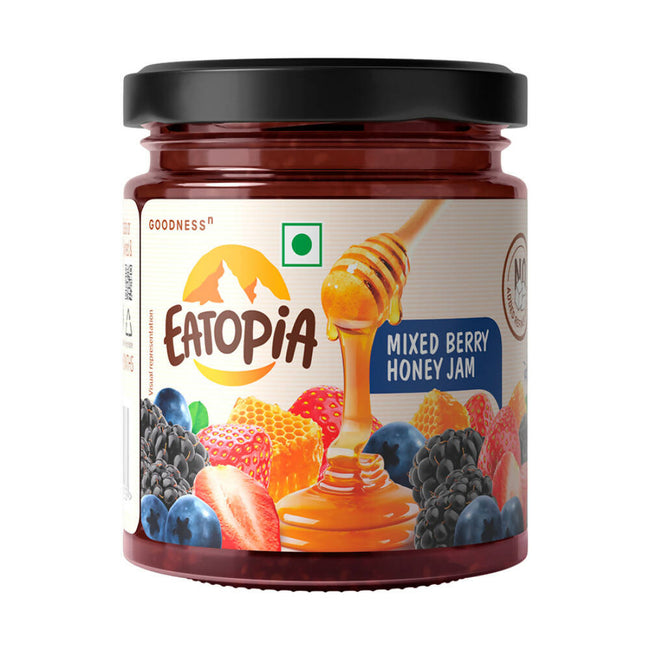 Eatopia Mixed Berry Honey Jam Hover Image