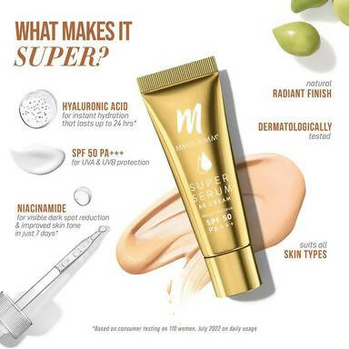 MyGlamm Super Serum BB Cream - 201 Pine Main Image