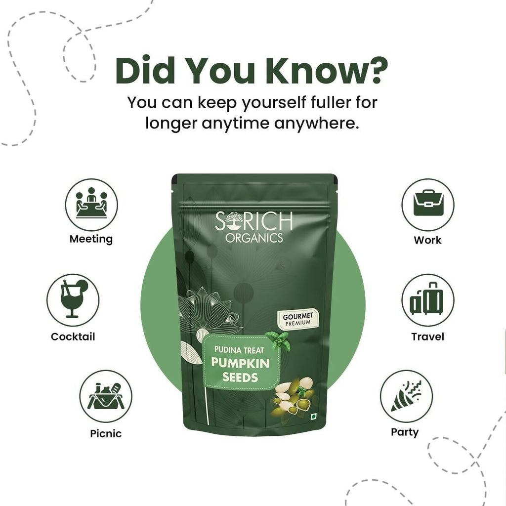 Sorich Organics Pudina Treat Pumpkin Seeds