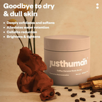 JustHuman Coffee Caramel Body Scrub
