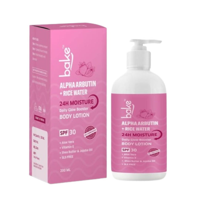 Bake Alpha Arbutin Body Lotion SPF 30 Hover Image