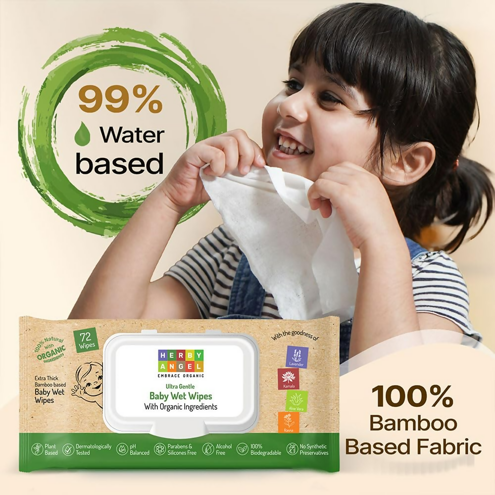 Herby Angel Baby Wet Wipes