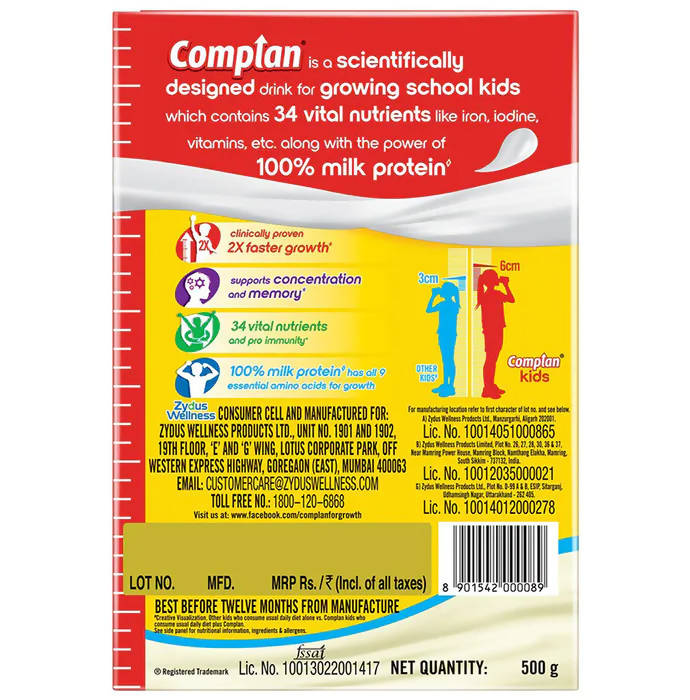 complan nutrition and health drink creamy classic refill