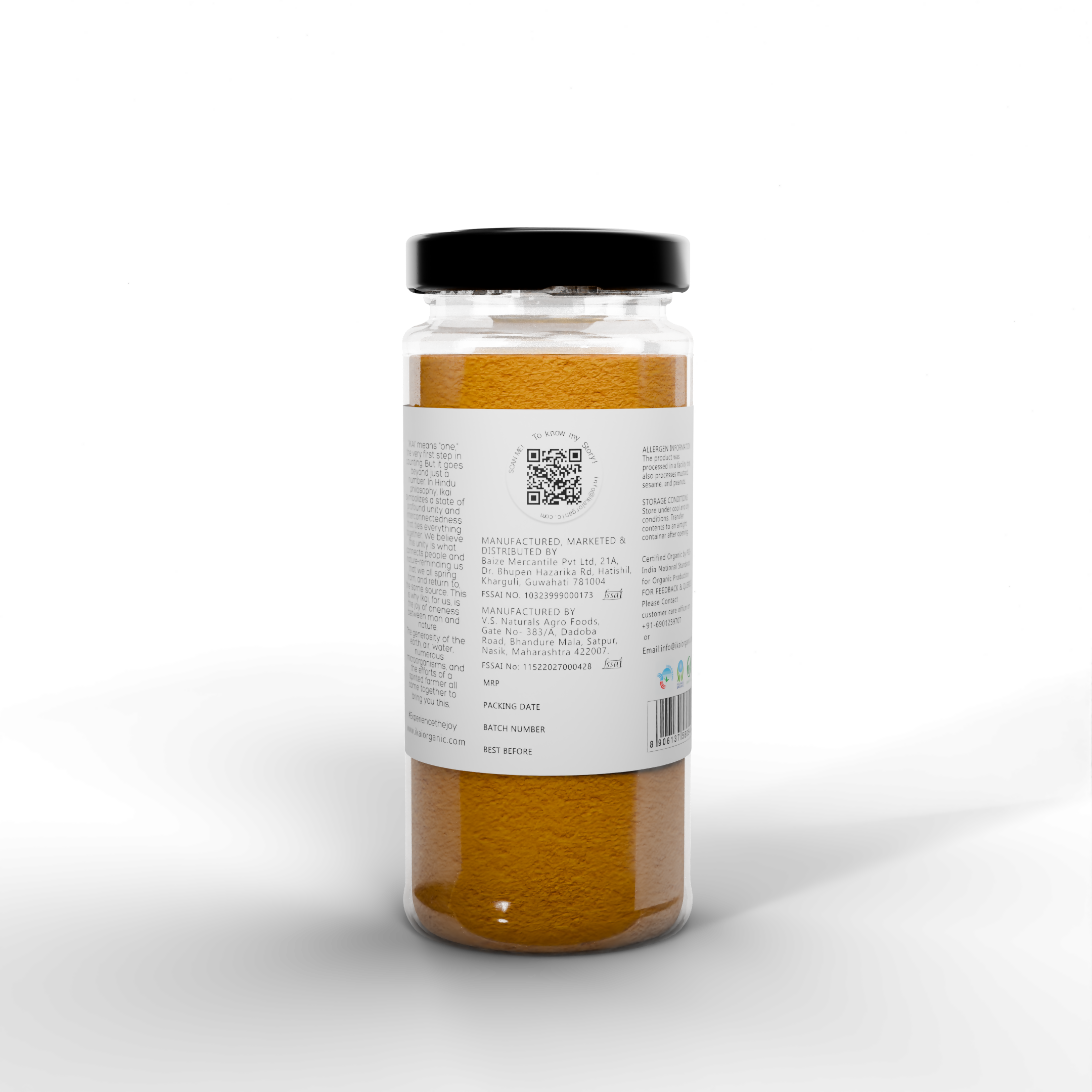 IKAI Natural Lakadong Turmeric