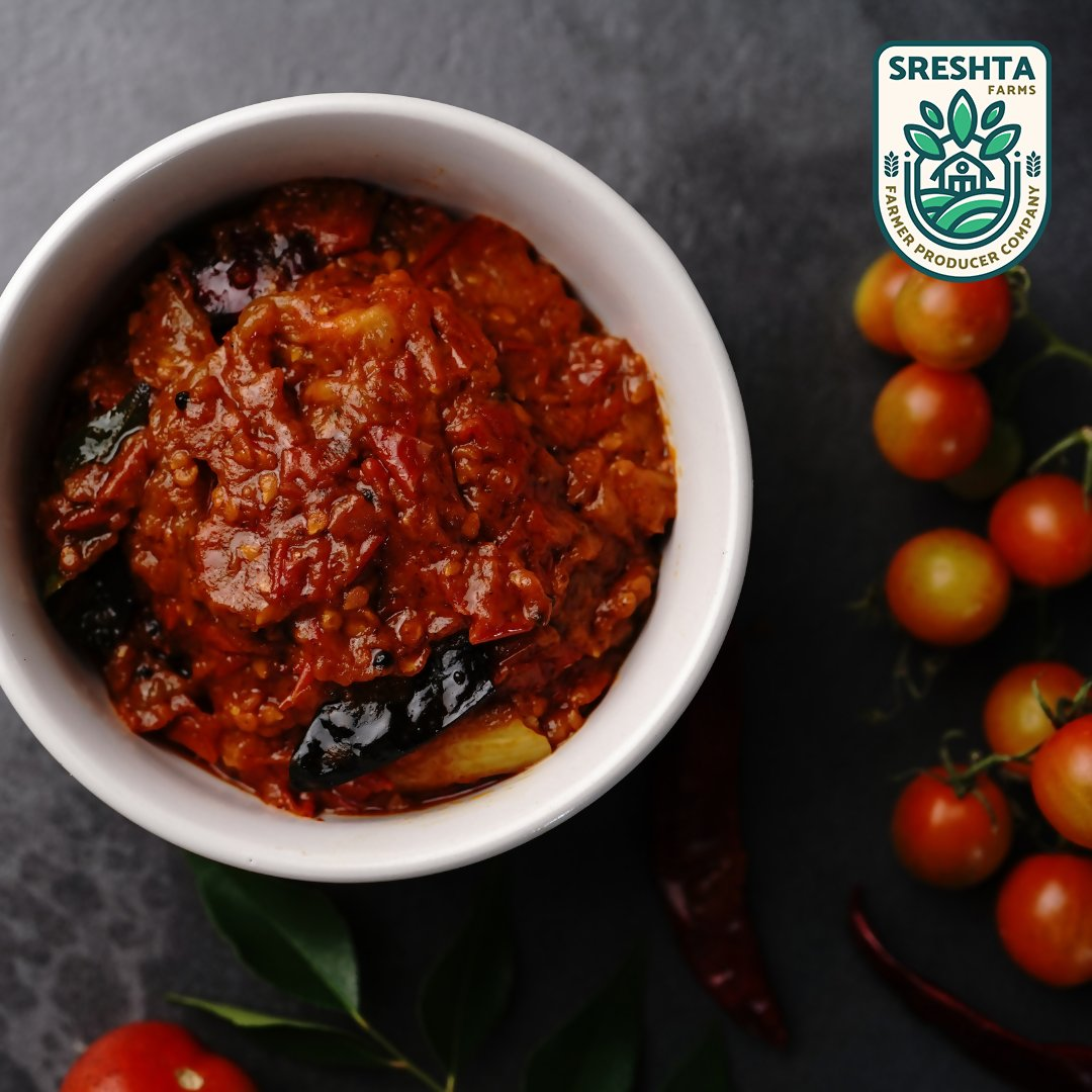 Sreshta Farms Tomato Pickle
