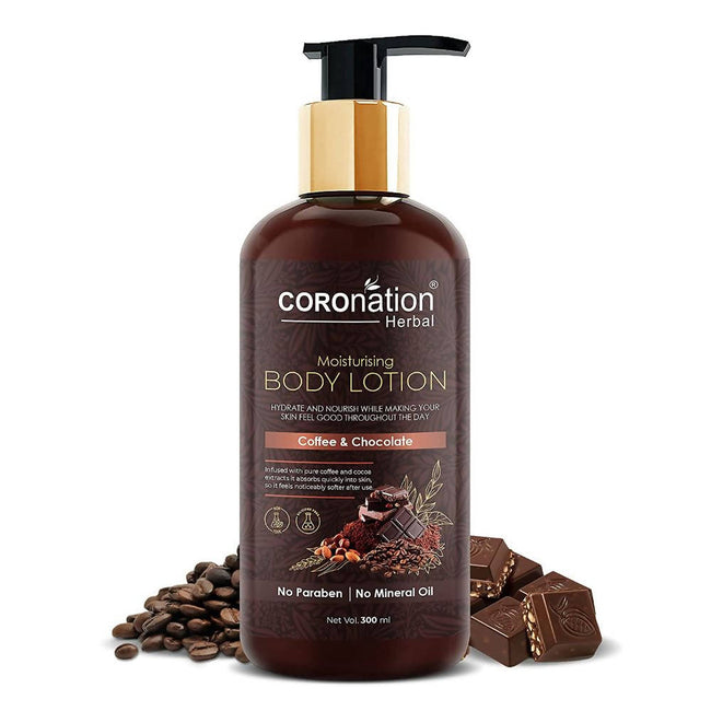 Coronation Herbal Coffee & Chocolate Moisturising Body Lotion Hover Image