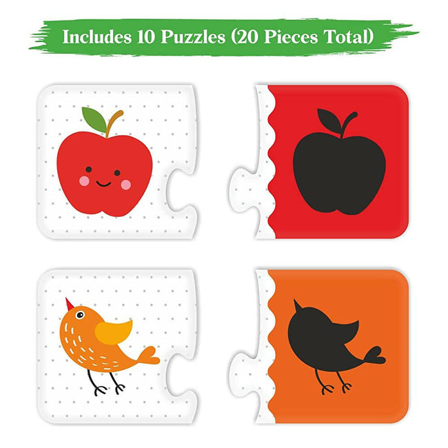 Webby Shadow Match 2 Pieces Learning Pack Jigsaw Puzzle Main Image