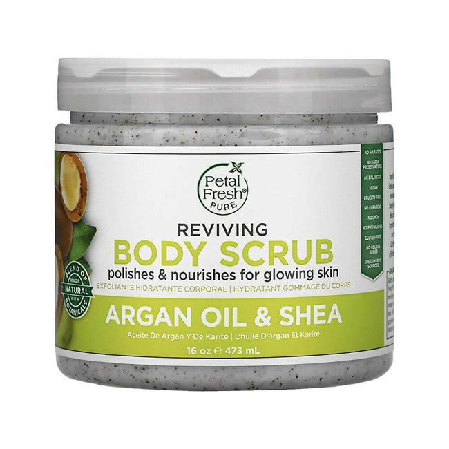 Petal Fresh Pure Reviving Argan Oil & Shea Body Scrub Hover Image