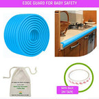 Safe-O-Kid Unique High Density- Prevents From Head Injury Multi-Functional 2 Meter Edge Guard - Blue