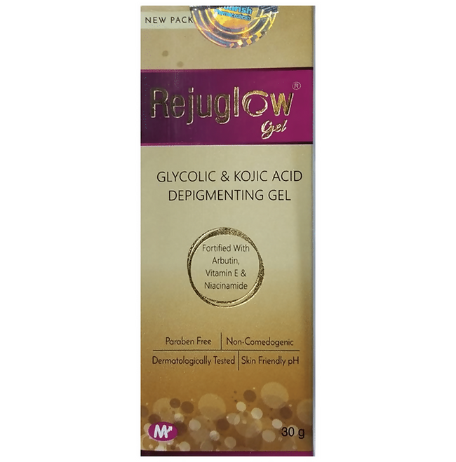 Rejuglow Gel with Glycolic Acid, Kojic Acid, Niacinamide & Vitamin E Hover Image