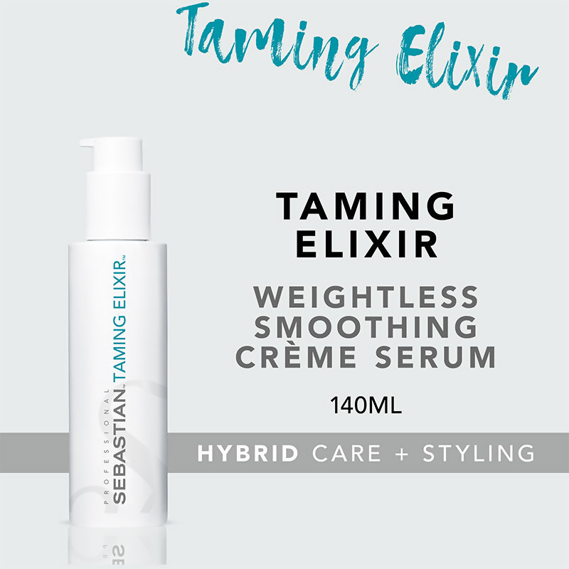 Sebastian Professional Taming Elixir Weightless Smoothing Creme Hair Serum