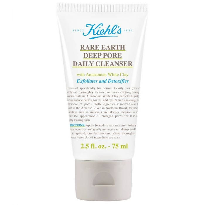 Kiehl's Rare Earth Deep Pore Daily Cleanser With Amazonian White Clay & Aloe Barbadensis