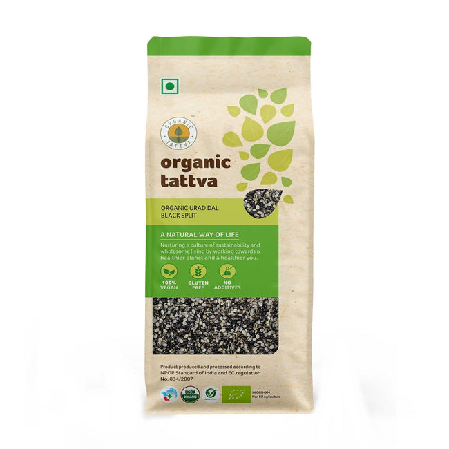 Organic Tattva Urad Dal Black Split Hover Image