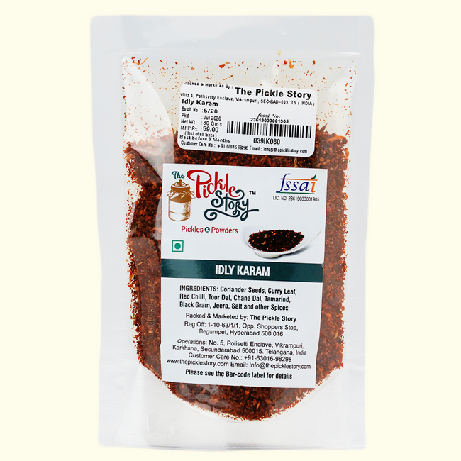 The Pickle Story Idly Karam /Nalla Karam Hover Image