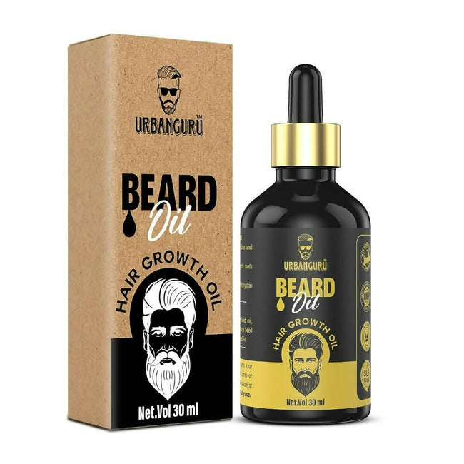 Urbanguru Men's Beard & Hair Growth Oil Hover Image