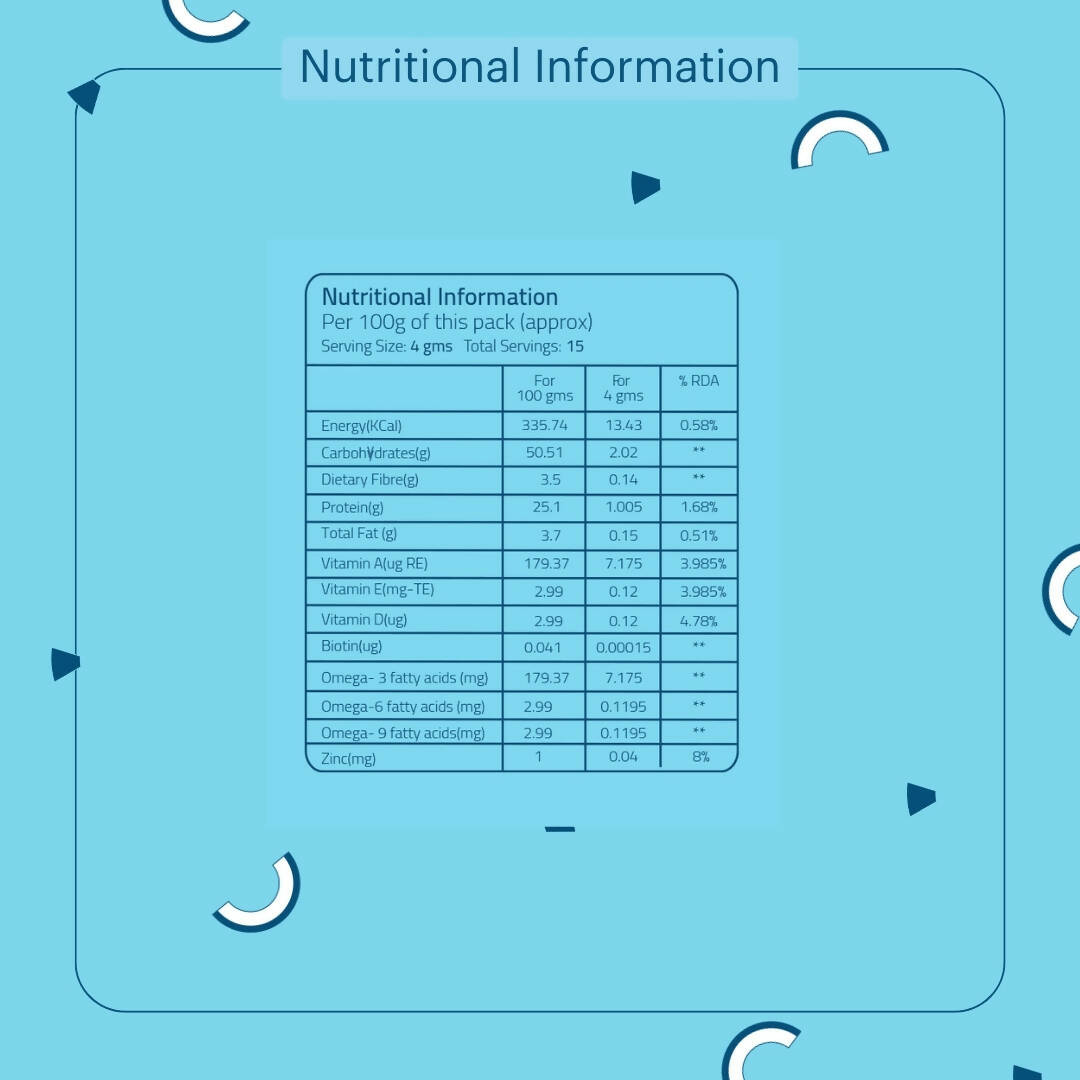 Laurik Hair Growth Supplement For Men For Anti Hair Fall And Strengthen Hair Follicle - Vanilla