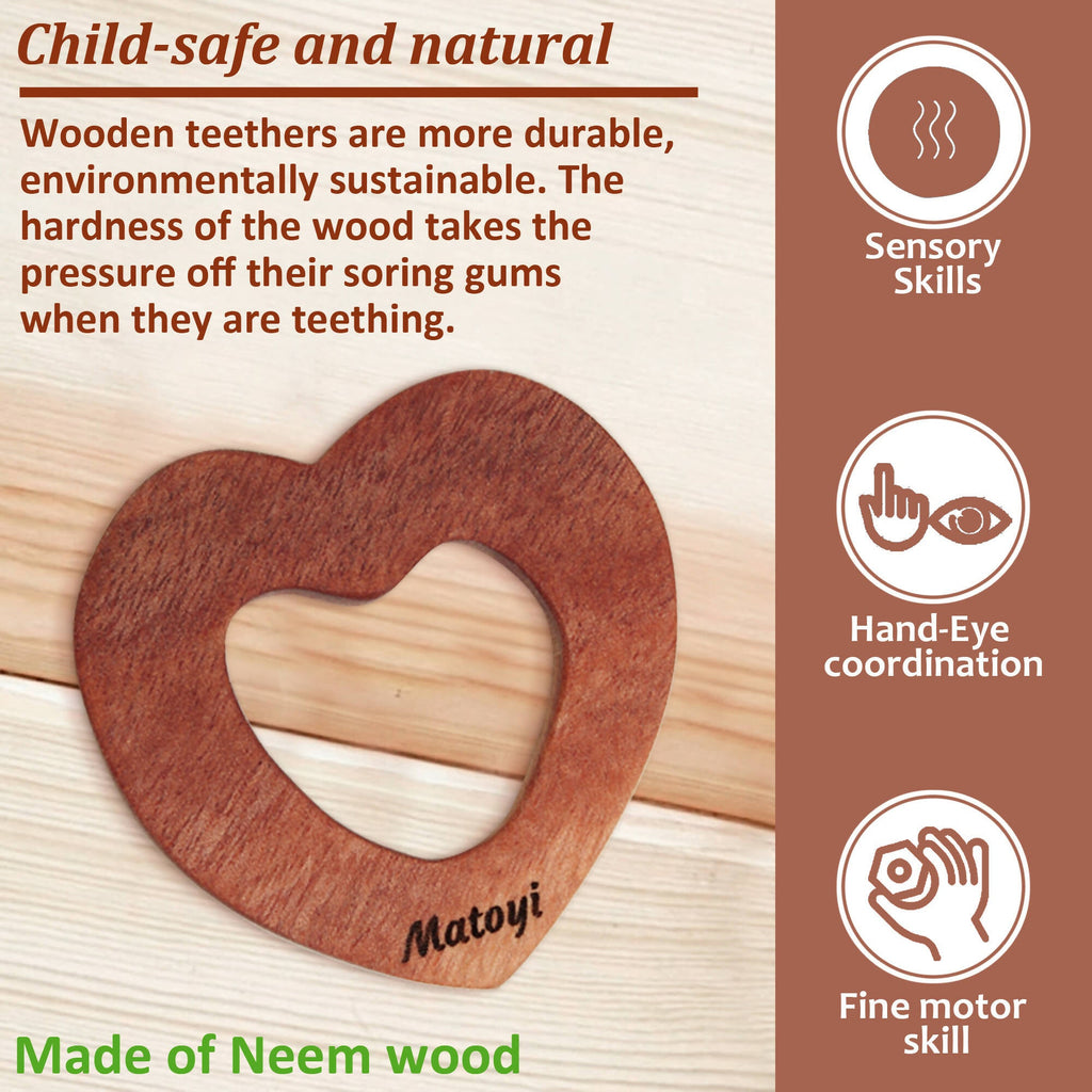 Matoyi 3 Neem Baby Teethers For Kids