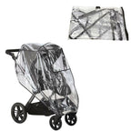 Safe-O-Kid Waterproof Transparent Rain Cum Shield Cover for Baby Pram & Strollers