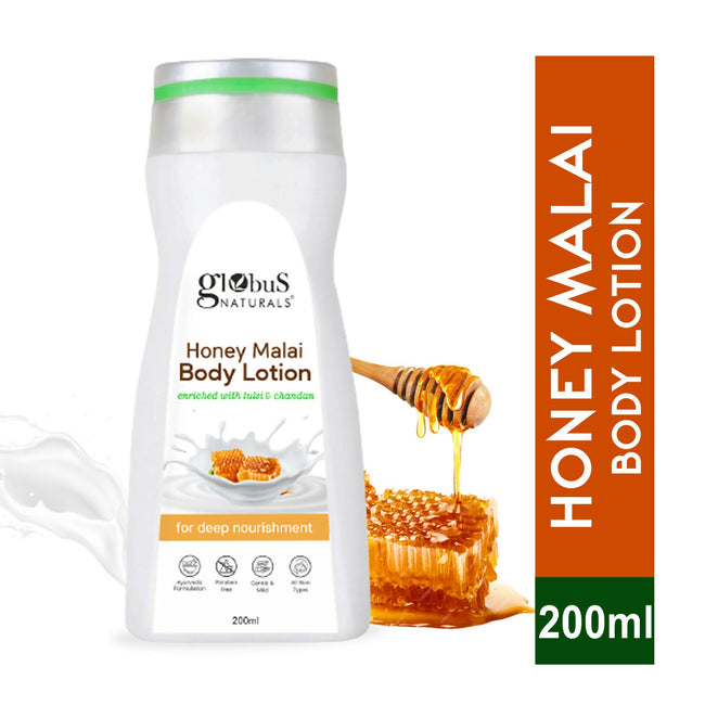 Globus Naturals Honey Malai Body Lotion Main Image