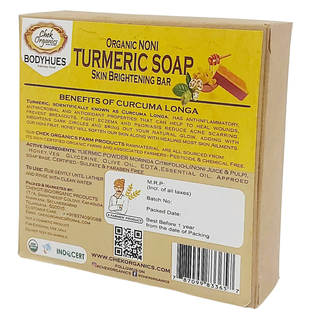 Chek Organics Body Hues Noni Turmeric Soap