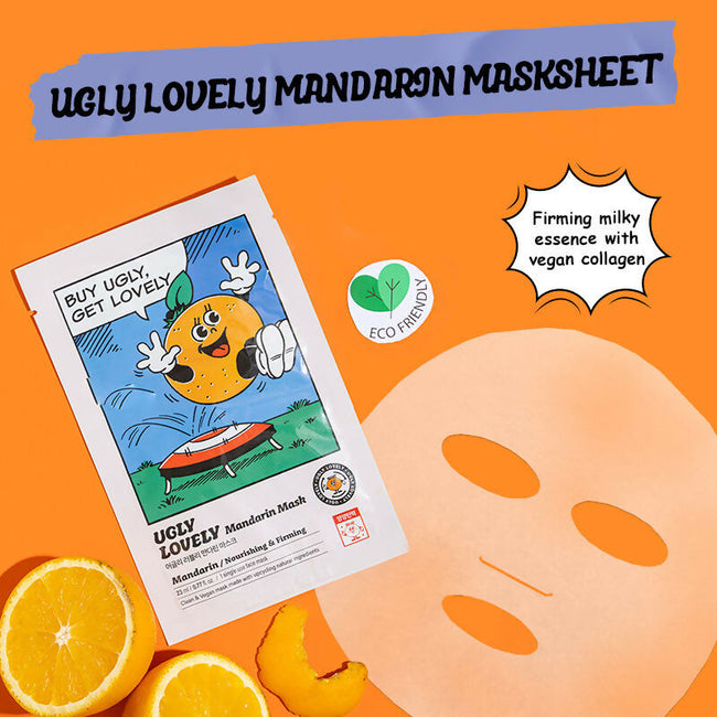 The Face Shop Ugly Lovely Mandarin Mask Main Image