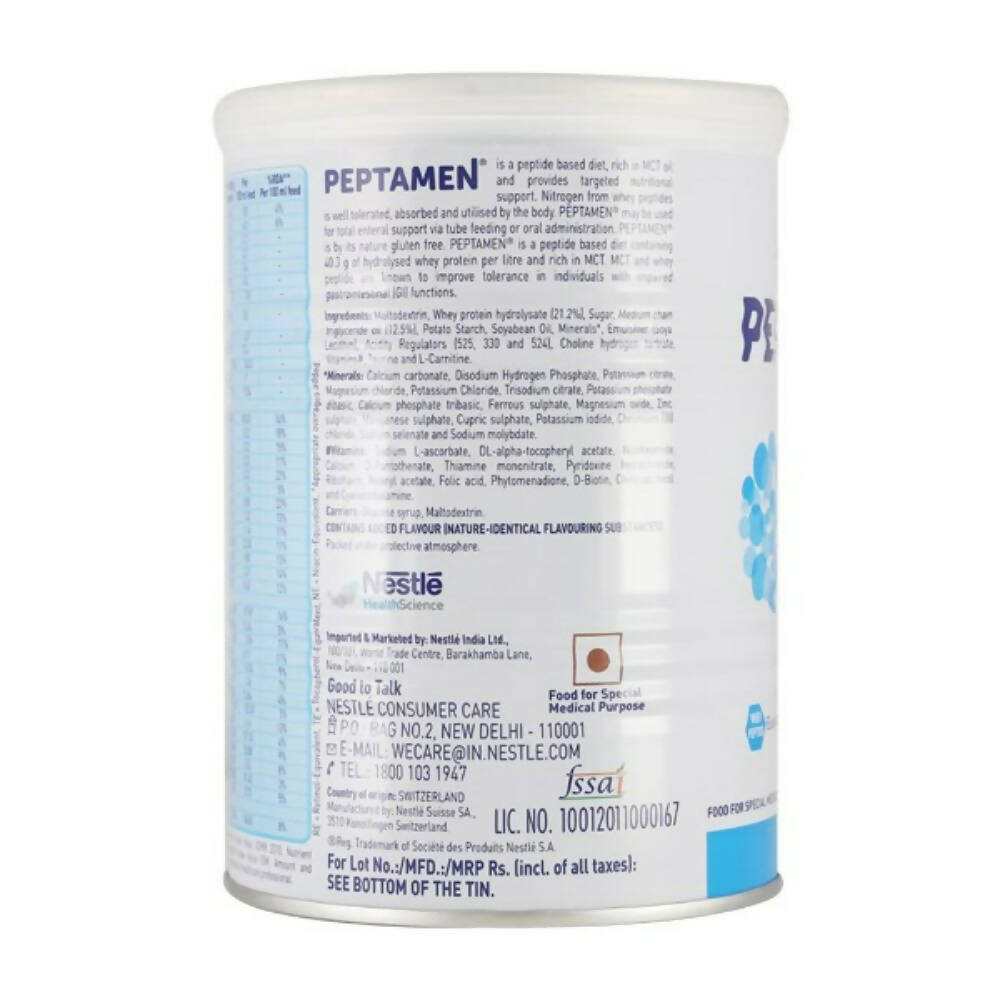Nestle Peptamen Peptide Based Diet Powder - Whey Diet Powder for GI Function