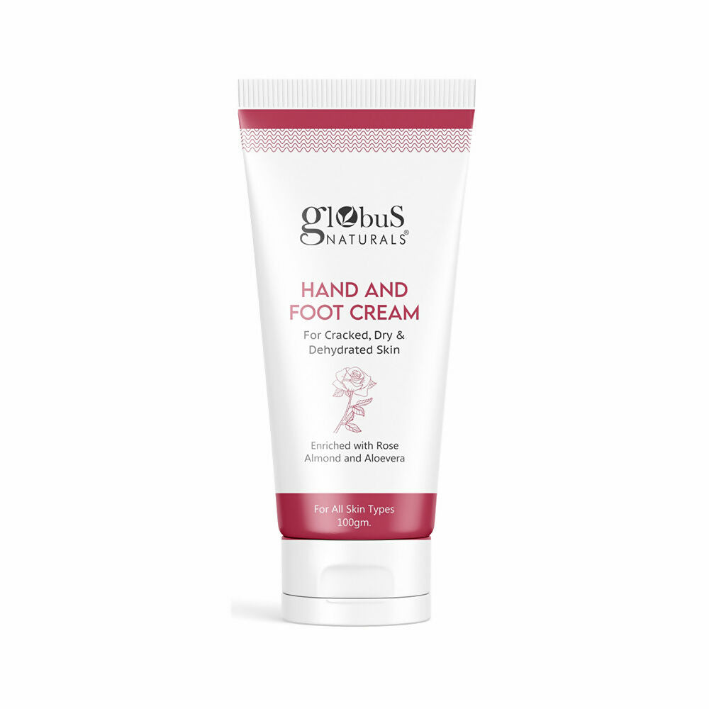 Globus Naturals Nourishing Hand & Foot Cream, On The Go Hydration