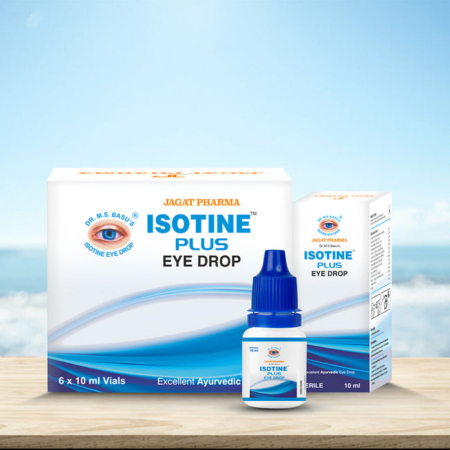 Jagat Pharma Isotine Plus Eye Drops-  Restoring Clarity & Vision Hover Image