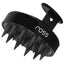 Ross Round Hair Scalp Manual Massager Black Shampoo Brush